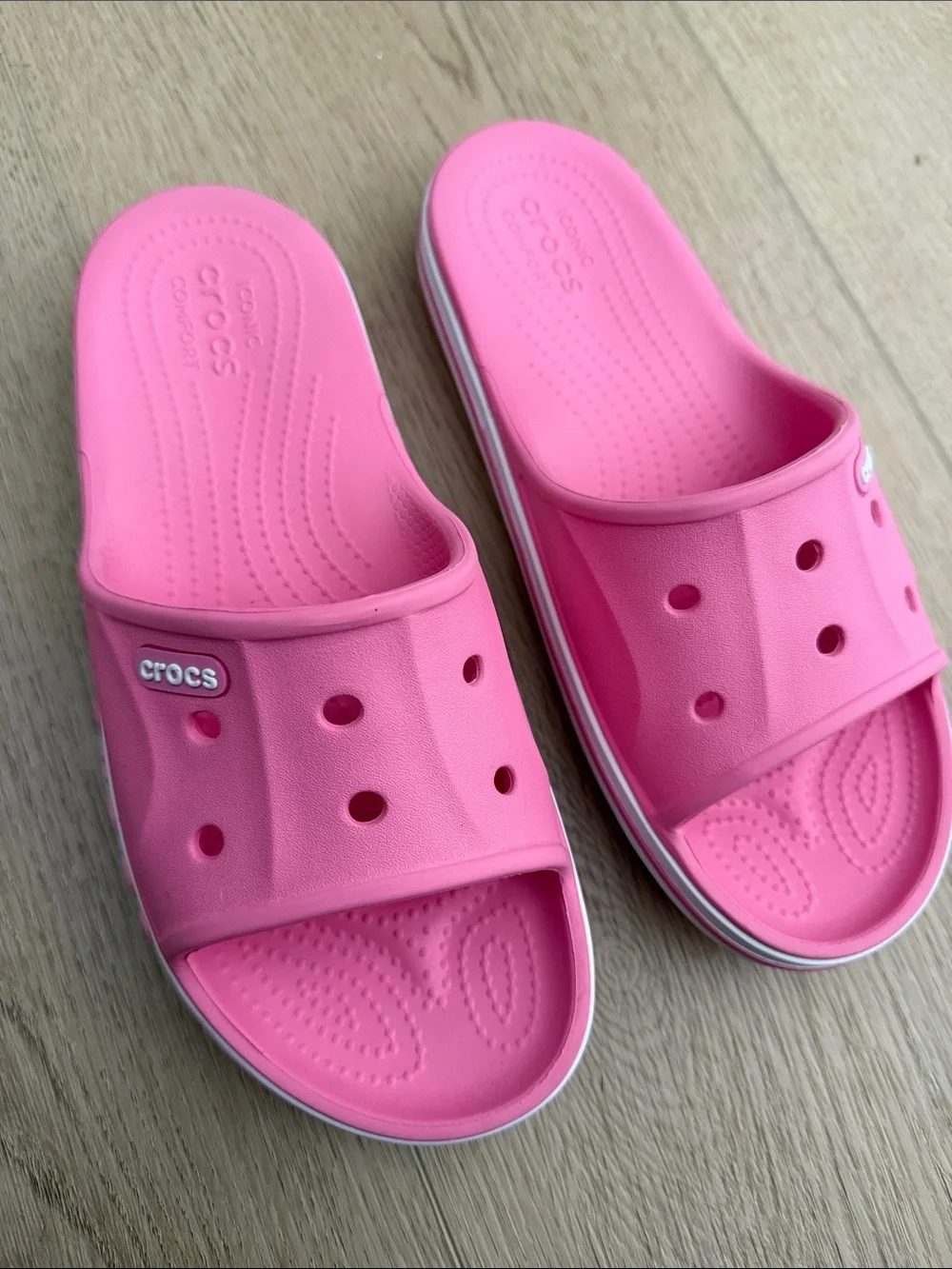 CROCS Pink Classic Slide Sandals